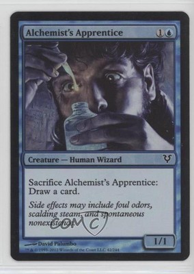 2012 Magic: The Gathering - Avacyn Restored Foil Alchemist's Apprentice #42 02v3
