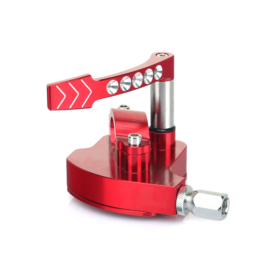 Acelerador de pulgar rojo para Honda TRX250EX TRX250X TRX400EX TRX300EX TRX450ER TRX450R Foto 3 de 4