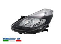Scheinwerfer Vorne Links Renault Clio 06/2009 Parabola Schwarz 770107