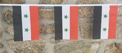 Syria Flag Bunting - 6m With 20 Flags