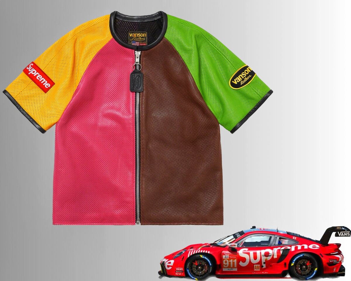 supreme vanson Leather S/S Racing jacket multicolor | eBay supreme vanson Leather S/S Racing jacket multicolor | eBay