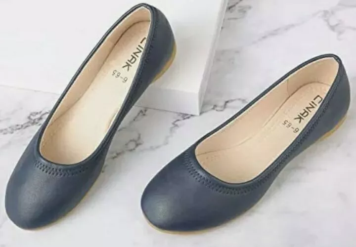 CINAK Flats Shoes Women Slip on Ballet Comfort Walking Classic