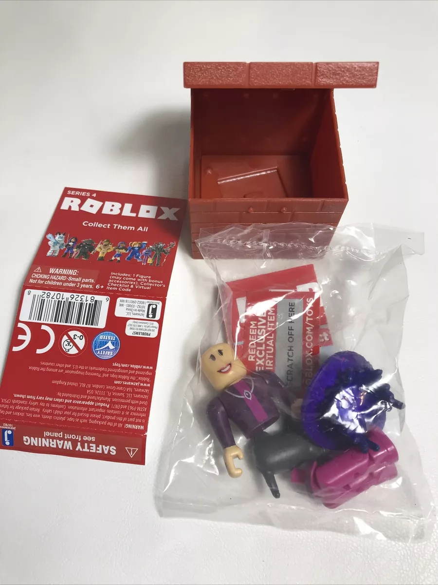 Jazwares Roblox Series 4 Red Brick Mystery Box Action Figure -  10782JAZ10782 for sale online