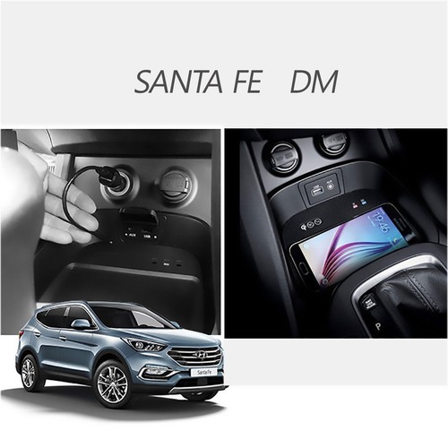 Kabis Smart Phone Quick Power Wireless Charger Pad for Hyundai Santa Fe 14-18 - Picture 8 of 9