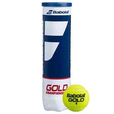 Babolat Tennis Balls Gold Championship All Court Pressurised Balls - Tube Of 4