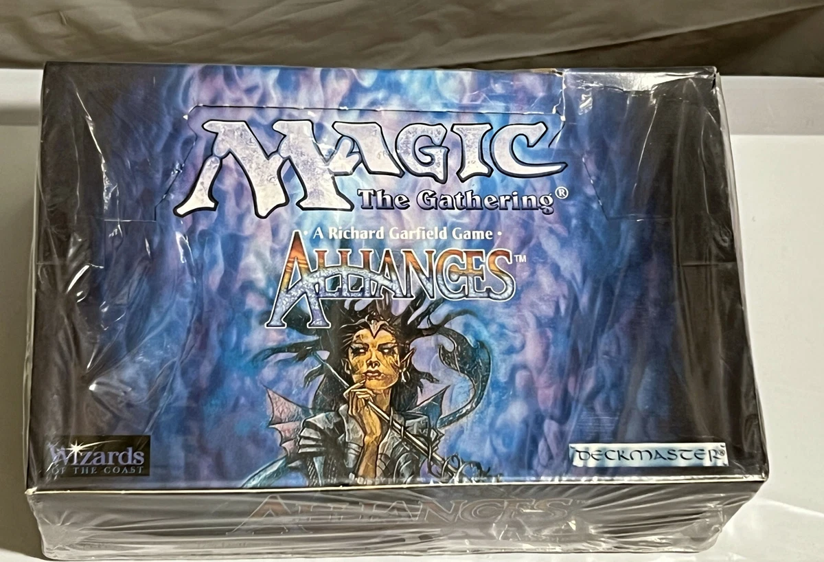 節約 Magic: The Gathering Alliances ブースター4個 MTG Magic the