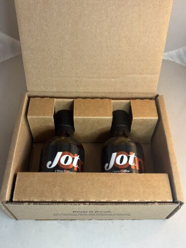 2 Bottles 6.8 oz. Jot Ultra Coffee 20x Concentrate Cinnamon Dolce