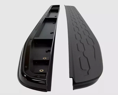 KONNEKT Escalones laterales negros para estriberas Range Rover Sport L494 L405 estilo OE negro