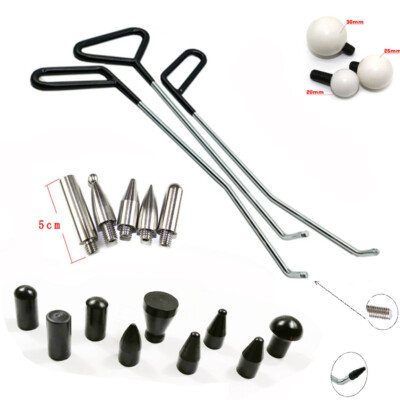 Dent Repair Rods,Hook Tools,Push,Paintless Dent Repair Tool Kit,Hail Puller