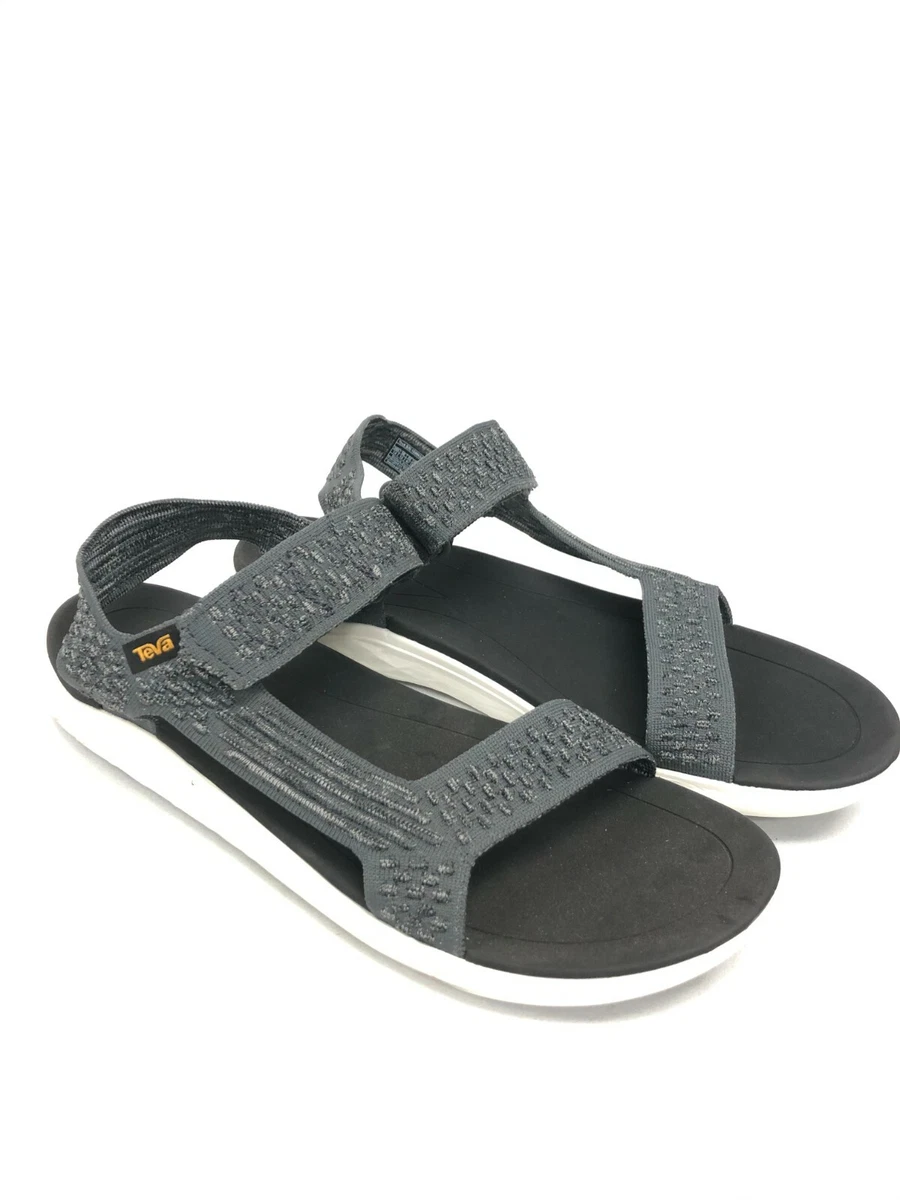 korrekt ironi Seaboard Teva Men&#039;s Terra Float 2 Knit Evolve Dark Shadow Grey Sandals 1099432  | eBay