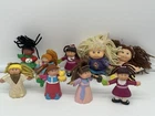 Vintage Cabbage Patch Kids Figures Lot Of 9 1985 to 1995