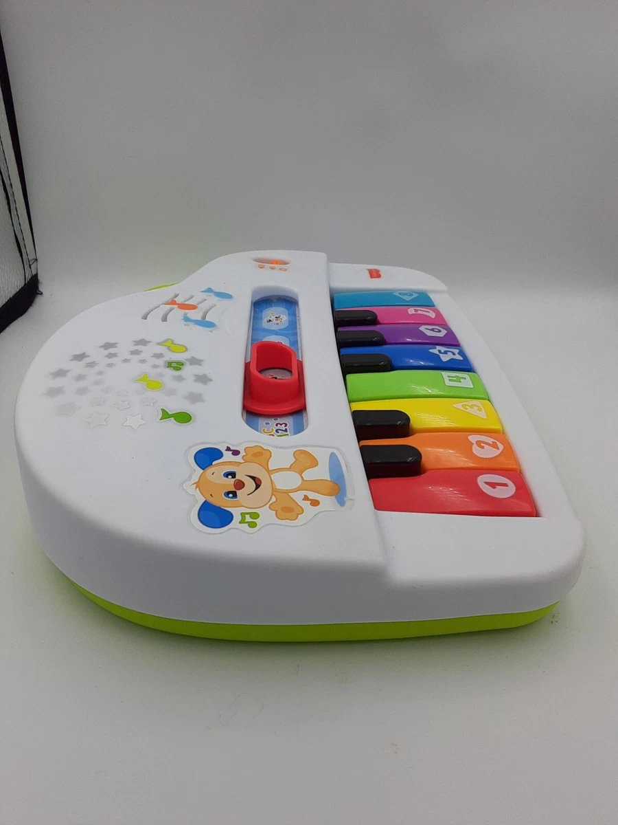 Fisher Price Laugh Learn Silly Sounds Light Up Baby Piano Multicolored