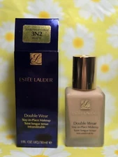 Estee Lauder Double Wear Stay in Place Foundation 3N2 Wheat 30ml/1oz BNIB