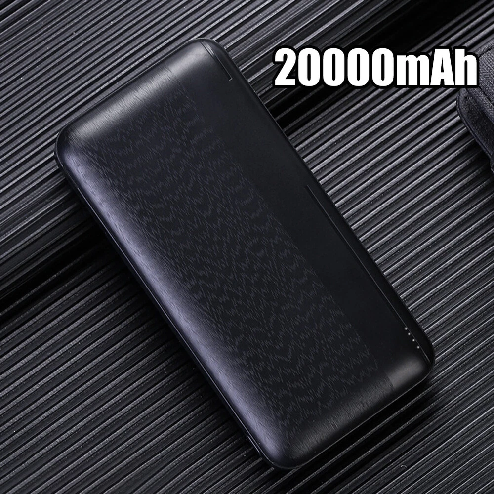 20000mAh Fast Charging Power Bank Portable External Battery Pack 5V 2A  