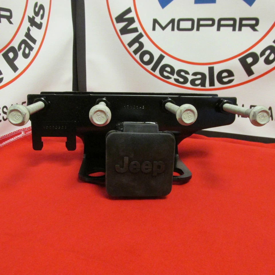 Kit receptor enganche de remolque Jeep Wrangler 2" nuevo OEM MOPAR Foto 3 de 4
