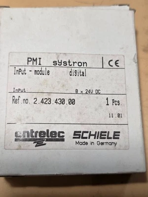 PMI Entrelec Schiele 2.423.430.00, PMI Systron Input Module Digital - Image 1 of 4