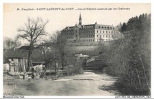 AXTP13-1076-38 - SAINT-LAURENT-DU-PONT - Dauphiné - Large hotel built by
