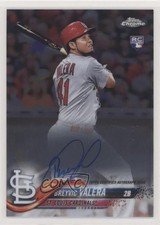 2018 Topps Chrome Rookie Auto Breyvic Valera #RA-BV Auto 4m3
