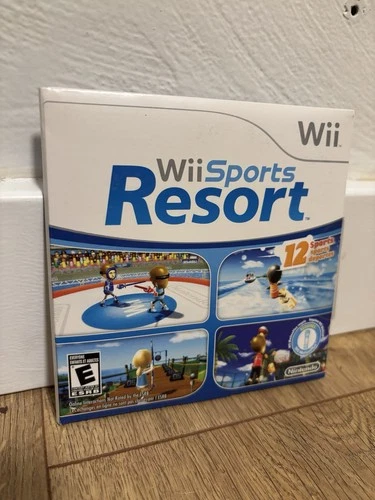Wii Sports Resort w/ Cardboard Sleeve (Nintendo Wii 2009) -  Tested