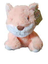 10" Spark Create Imagine Fox Rattle Plush Toy - New