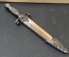 Novelty Athame Knife Flowing Goddess Beautiful Designed Hilt/Sheath RARE