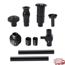 Large Nozzle Kit Pond Aeration Decorative Water Spray Bell Foamjet Features New