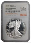 NGC 2023 W American Eagle PF 70 Ultra Cameo Phoenix ANA Release Silver Dollar