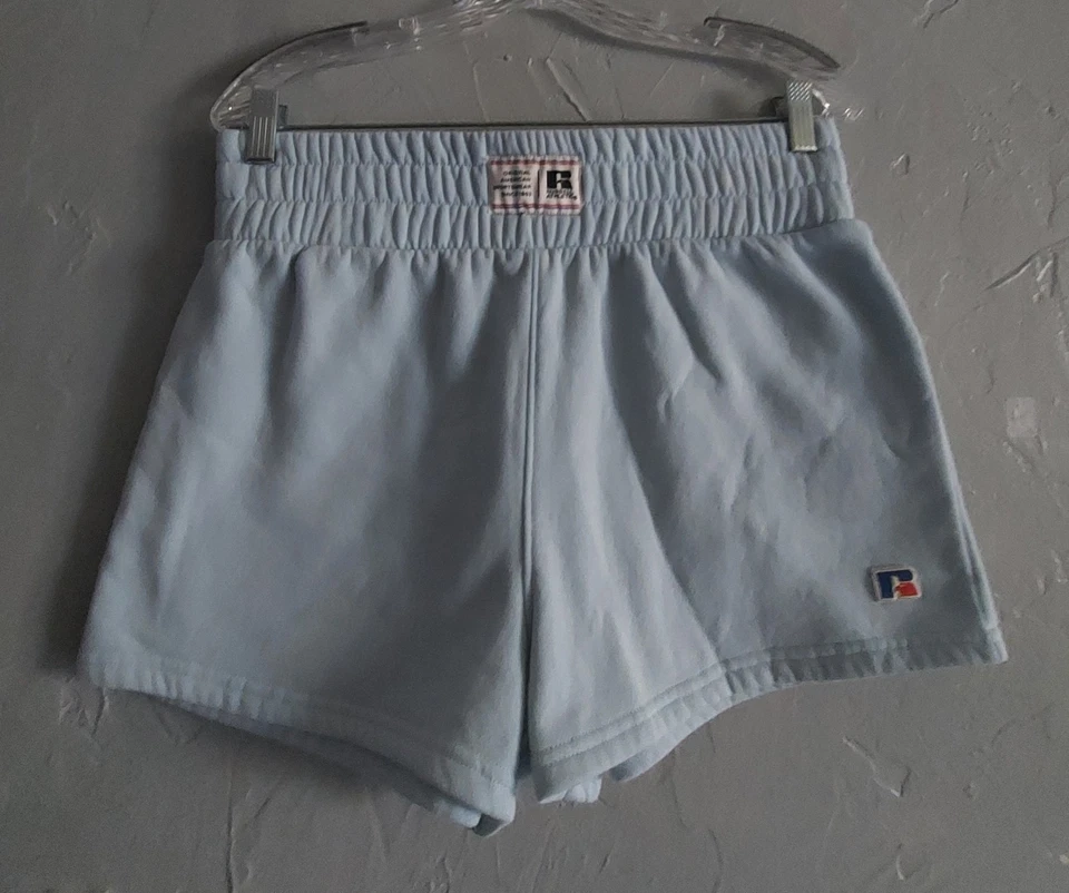 Shorts esportivos femininos Russell Athletic G, vintage, original americano... - Imagem 3 de 4
