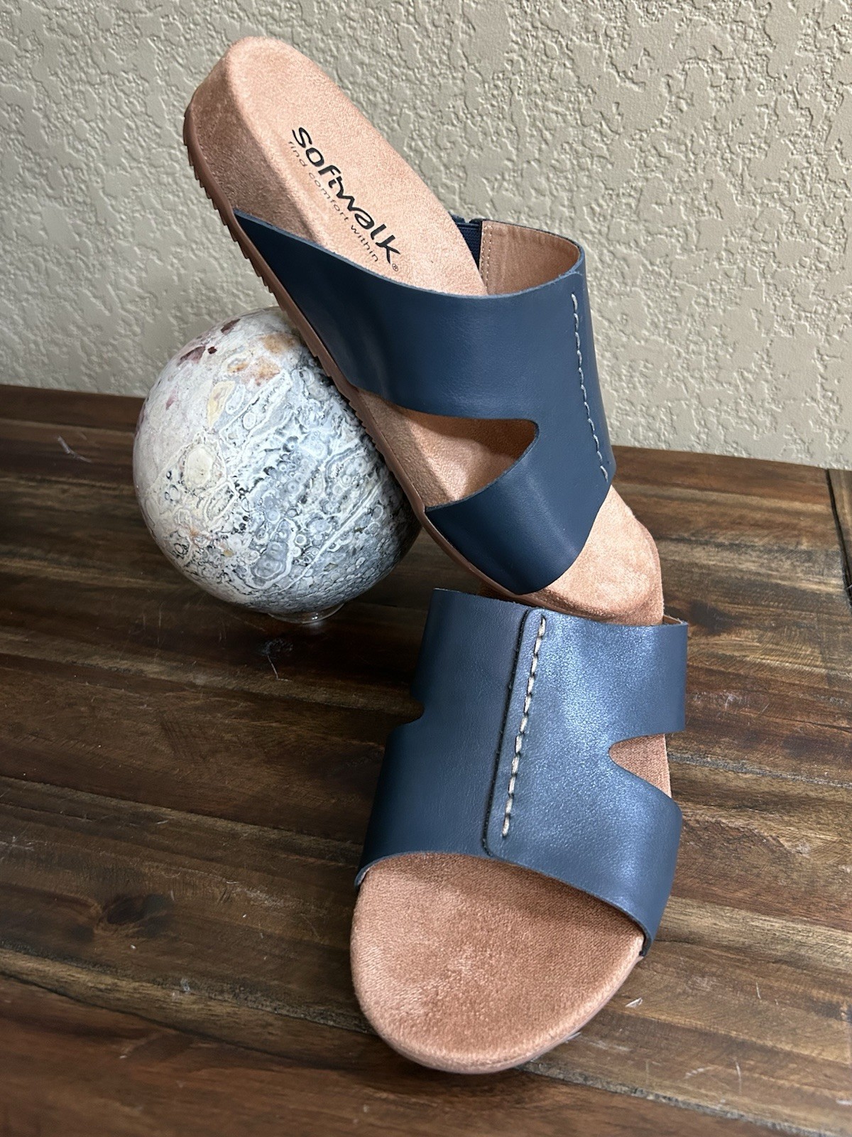 APL Soft Walk Beverly sandalo donna taglia 8 5W colore navy