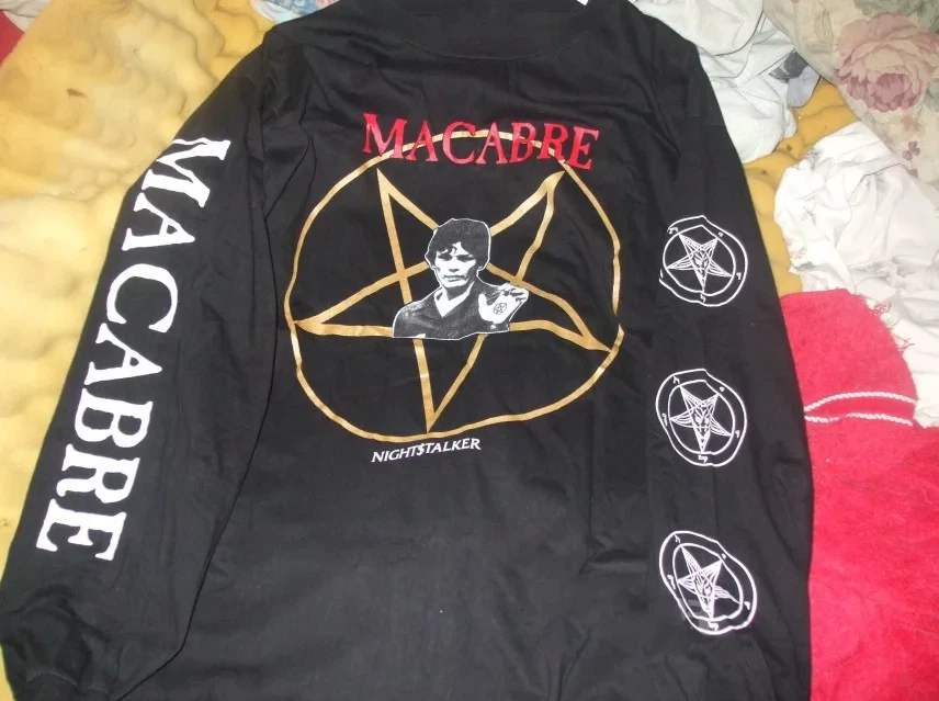 MACABRE 'NIGHTSTALKER' LONGSLEEVE RELAPSE RECORDS VERSION 1994 Shirt
Opens in a new window or tab