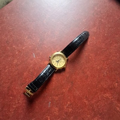 CALVANEO Diamond Gold Herren Uhr Schweizer Werk