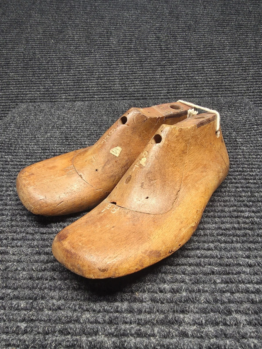 vintage wooden shoe form products for sale | eBay