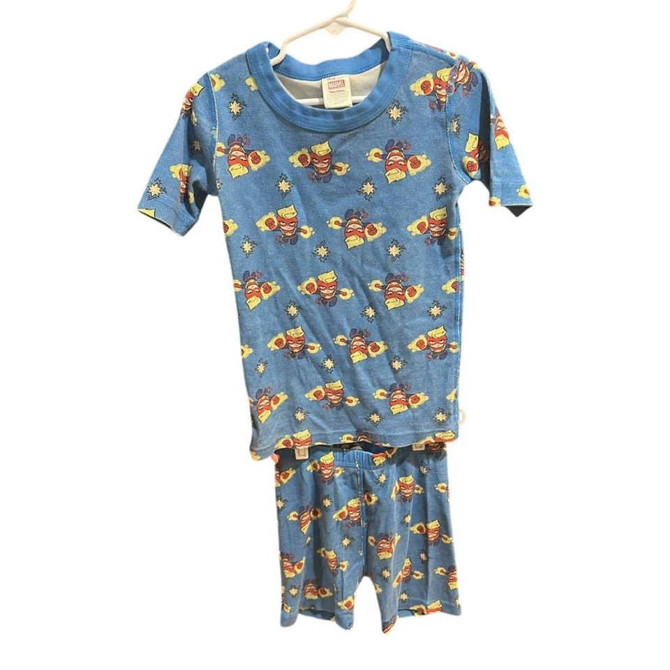 Pantalón Corto Hanna Andersson Johns Unisex Marvel 100% Algodón Orgánico Talla 120cm 6-7Y Foto 3 de 4