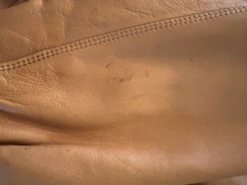 Lederjacke Herren Gr. 40 Made for Saks Fifth Avenue In Italy Butterscotch - Bild 15 von 18