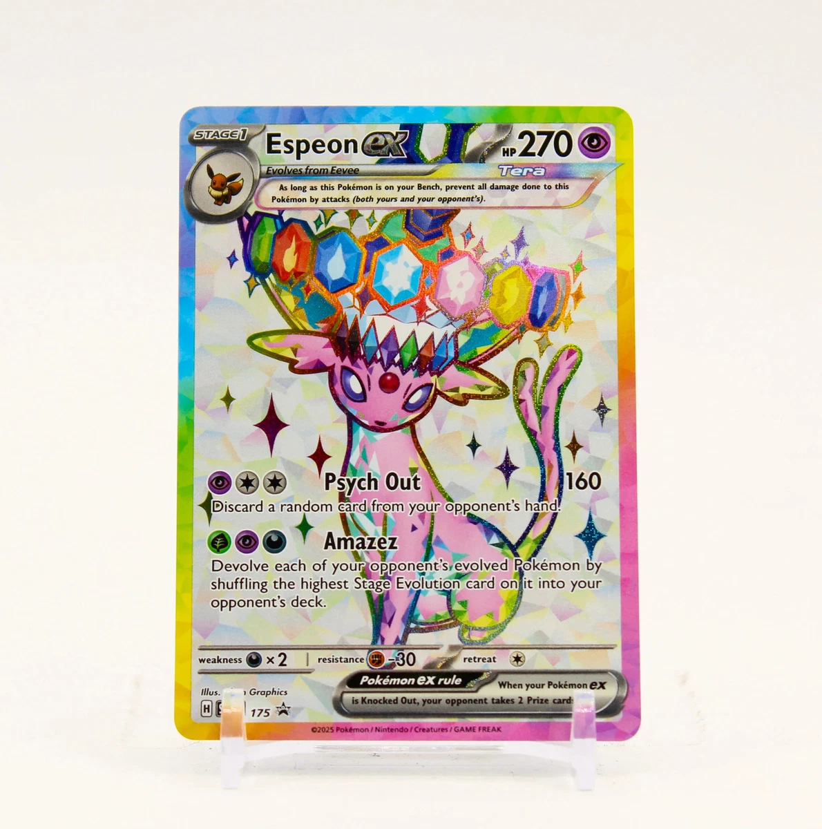 Espeon ex Pokémon TCG Cards for sale | eBay