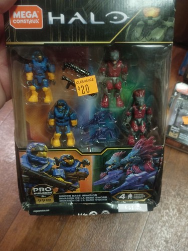 Mega Construx Halo Pro Builders Sword Base Invasion Building 99PCS (box Damage) - Picture 3 of 21