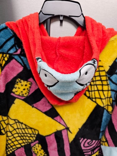 Nightmare Before Christmas Sally Pullover Felpa con Cappuccio Vestito Salopette M 8-10 - Foto 13 di 24