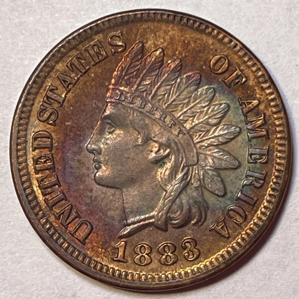 Indian Head Penny Rainbow for sale | eBay