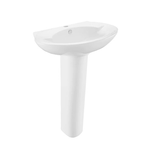 Swiss Madison PS309-S Plaisir Pedestal Sink - Picture 2 of 8