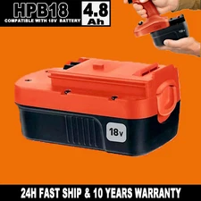 HPB18 18V HPB18-OPE 244760-00 18 VOLT NI-MH BATTERY REPLACE FOR BLACK AND DECKER