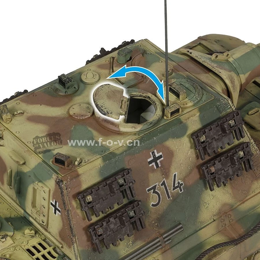 FOV Forces Of Valor  801065A  1/32 German Heavy Tank Destroyer SD.KFZ  Jagdtiger - Image 4 of 4