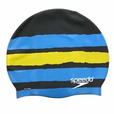 Speedo Swim Cap Adult Unisex Silicone Competition Swimming, Flash Forward 148