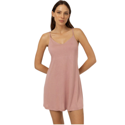 light pink tank dress LPA Tank Midi Dress in Baby Pink