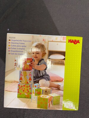 HABA 302030 - Stapelwürfel Rapunzel für Kinder NEU 