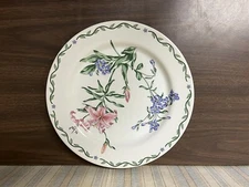 International Tableworks Terrace Blossoms 11-1/4" Dinner Plate Made in China 
