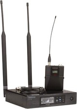 Shure Qlxd14/85 Wireless Microphone System With Bodypack And Wl185 Cardioid L...