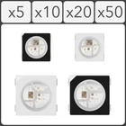 SK6812 Mini 3535 5050 SMD Addressable Digital RGB LED 4 pin Chip 5V