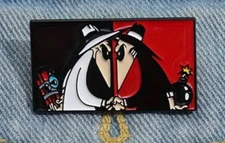 SPY vs SPY enamel pin -  brooch lapel cartoon - FREE SHIPPING