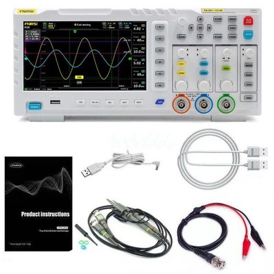 7'' LCD FNIRSI-1014D 2 Channel Signal Generator Digital Storage   *gb