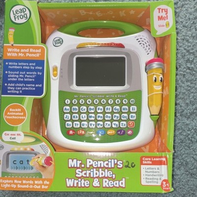 LeapFrog Mr. Pencil's Scribble, Write & Read Electronic Learning Toy Model 80-6 
